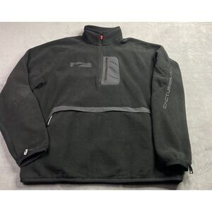 Nike Pullover Men XL Black Travis Scott Cact.us Corp Jack Phantom Fleece 1/4 Zip